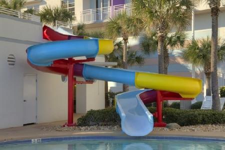 Water slide only at Ocean Walk