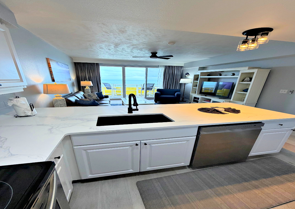 All the comforts of home at the ocean